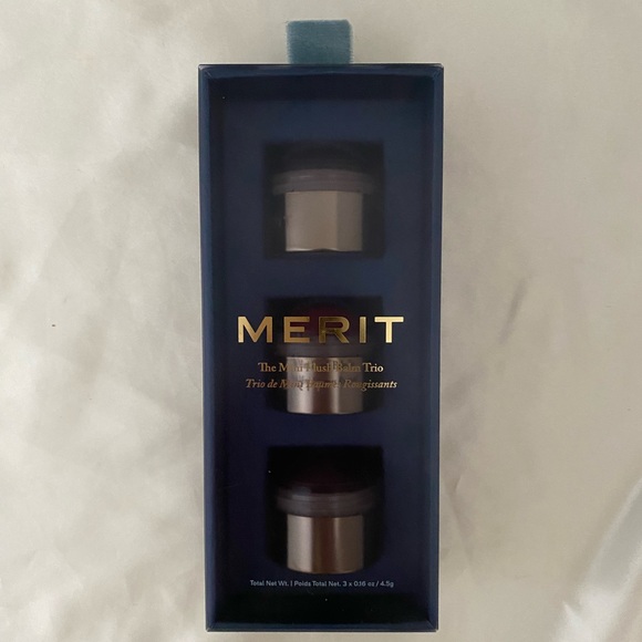 NEW Merit LE The Mini Flush Balm Trio Mood (discontinued) Bespoke and Stockholm - Picture 2 of 3